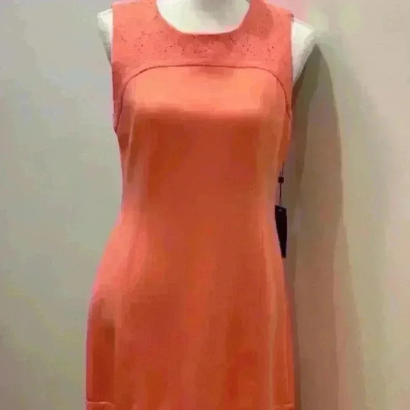 Tommy Hilfiger Dresses & Skirts - NWT! Tommy Hilfiger ladies CLASSIC midi dress with eyelet lace/zip back- Size 10